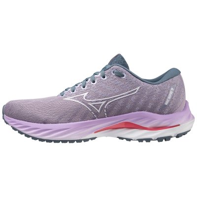 Zapatillas Para Correr Mizuno WAVE Inspire 19 Mujer - Morados / Blancos / Coral - Chile M605APWSXQ